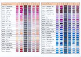 New Coloured Pencil Conversion Charts By Karen Hull