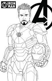 Avengers Endgame Iron Man Tony Stark Coloring Page Avengers Cartoon Coloring Iron Man Superhero Coloring Pages Avengers Coloring Pages Superhero Coloring