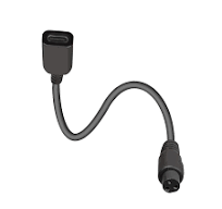 OEM USB-C Female to 3PIN plug cable for Universal Laptop ...