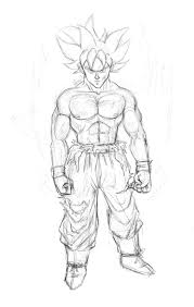 Dragon ball z ultra instinct coloring pages with dragon goku ultra instinct coloring sheets. Easy Drawing Of Goku Ultra Instinct Novocom Top