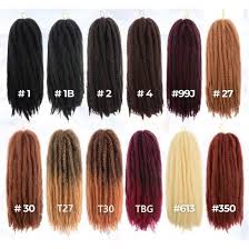 This fantastic hair is superior quality and is also known as 'marley braid'. Marley Twists Braiding Hair Afro Kinky Braids Synthetic Hair Extensions 6 Packs 18 Inches Elighty