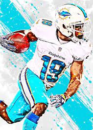 Jakeem Grant Miami Dolphins Poster Print Sports Art Football Etsy Miami Dolphins Wallpaper Miami Dolphins Football Dolphins Football