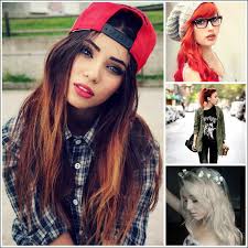 A cropped top is the safest way to go and the then just wear some add a pair of jeans. 55 Hairstyle Girl Hipster Charming Style