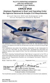 When choosing a ceiling exhaust fan, use the following to help you: Cirrus Sr20 Pilot Operating Handbook Pdf Download Manualslib