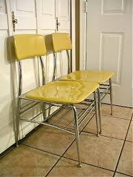 Vintage Heywood Wakefield Heywoodite Chairs In Yellow Etsy Heywood Wakefield Furniture Heywood Wakefield Wakefield Furniture