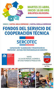 Paso a paso para postular a los fondos concursables de sercotec que apoyan con financiamiento a los emprendedores, hombres y mujeres. Compartir Postulacion Ilustre Municipalidad De Pinto Facebook