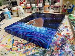 The View From Halfway Down Bojack Horseman Original Acrylic Bojack Horseman Painting Art Projects Horseman