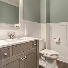 A blend of neutrals, including tan and white, contribute to this bathroom's timeless appeal. Tranquil Bathroom Design Design Ideas