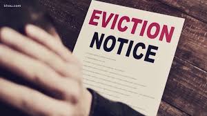 The measure authorized by congress and issued by the u.s. Houston Leads Us In Evictions Filed After Cdc Moratorium Khou Com
