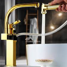 gold kitchen faucet polished brass