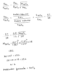 Nitrogen is the chemical element with the symbol n and atomic number 7. One Mole Of Nitrogen Gas At 0 8 Atm Takes 38 S To Diffuse Through A Pinhole Whereas One Mole Of An Unknown Compound Of Xenon With Fluorine At 1 6 Atm Takes 57