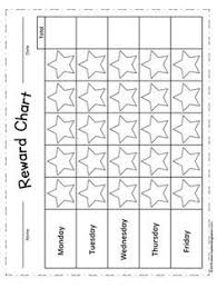 Student Weekly Star Reward Chart Classroom Behavior Chart