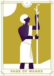 Page Of Wands Tarot Card Meanings Page Of Wands Wands Tarot Biddy Tarot