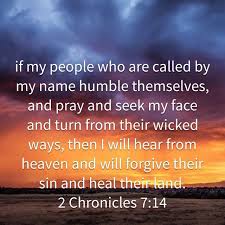 Listen to andrea bocelli sing the lord's prayer, and to read text on the screen asking all christians to turn to god in the spirit of ii chronicles 7:14: 2 Chronicles 7 14