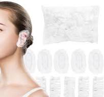 200PCS Clear Disposable Ear Protectors. Disposable Ear Covers, Ear Protectors, Waterproof Plastic Shower Ear Protector Caps for Bathing Accessories ...