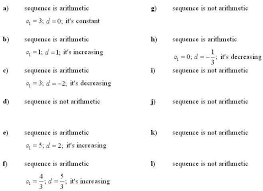 Arithmetic Sequence Worksheet 1 In 2020 Arithmetic Arithmetic Sequences Algebra