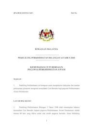 Rujuk pekeliling suruhanjaya perkhidmatan pelajaran bilangan 2 tahun 2017. Pekeliling Perkhidmatan Bilangan 2 Tahun 2016 Surat Pekeliling Perkhidmatan Bilangan 2 Tahun 2009 Pekeliling Perkhidmatan Bilangan 10 Tahun 2006 Penetapan Semula Nilai Taraf Baru Bagi Halimipuma