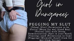 ASMR | JOI and a fucking for my goodboy peg slut | CEI | JOI