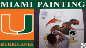 Check spelling or type a new query. Miami Hurricanes Logo Painting Youtube