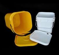 Plastic Ice Bucket with Handles - 3L Round Party Cooler