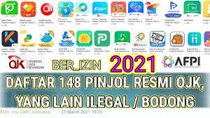 26 pinjaman online langsung cepat cair terpercaya 2021 … from momaju.id. Daftar Pinjol Resmi Ojk 2021 Pinjaman Online Langsung Cair Bukan Kaleng Kaleng Finansbis