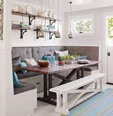 Built In Banquette Part One Centsational Style Dining Room Small Diy Banquette Seating Kitchen Nook Diy