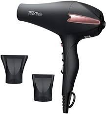 Which hair dryer is best for fine hair? Amazon Com Professional Ionic Salon Hair Dryer Powerful 2200 Watt Ceramic Tourmaline Blow Dryer Pro Ion Quiet Hairdryer With 2 Concentrator Nozzle Attachments Best Soft Touch Body Black Rose Gold Health