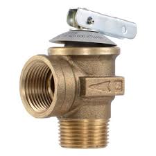 Cash Acme 3/4 in. MIP Brass Pressure Relief Valve 3/4 in ...