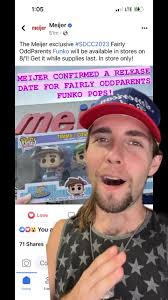 IT IS CONFIRMED THAT THE FAIRLY ODDPARENTS FUNKO POPS WILL BE IN @Meijer  Stores