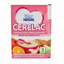 Nestlé nestum rice cream porridge ideal for babies who have from 4 months, your baby will begin to discover the complementary feeding, according to the indications of the health professionals. Buy Nestle Cerelac Wheat Rice Mixed Fruit Stage 3 10 Months 300 Gm Online At Best Price Baby And Infant Supplements