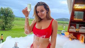 In february 2021, she posted an. Abbie Chatfield Praised For Iconic Bikini Snap