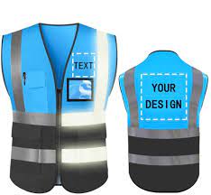 Motorcycle safety vest reflective hi vis vest with zipper and pockets breathable mesh waistcoat. China Blue Safety Vest China Blue Safety Vest Manufacturers And Suppliers On Alibaba Com