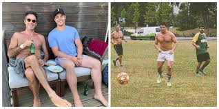 'is not about how hard you can hit, it's about how hard you can be hit and keep moving forward.' не пользуетесь твиттером? Filhos De Pedro Lima Fazem Jogo De Futebol Com Amigos Do Pai Para Homenagea Lo