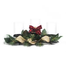Better Homes Gardens Holiday Pine Centerpiece Walmart Com Walmart Com