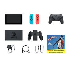 Fortnite controls settings for switch. Buy Nintendo Switch Fortnite Bonus Epic Bundle Fortnite Double Helix Set 1000 V Bucks Nintendo Switch Pro Controller And Nintendo Switch 32gb Console With Neon Red And Neon Blue Joy Con Online In Bahrain