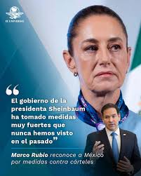 🇺🇸 🇲🇽 Marco Rubio, secretario de Estado estadounidense, añadió que los  cárteles de la droga "representan una amenaza enorme a las leyes y al  pueblo mexicano". 👉 https://tinyurl.com/5xtffns7