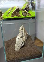 Nano Akwaria Aquarium Rock Hardscapes Akuarium Ide