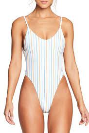 T17g3 Vitamin A Yasmeen Cheeky High Leg One Piece Swimsuit One Piece Swimsuit Swimsuits One Piece