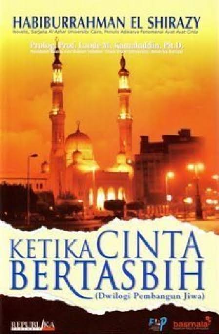 Cover Ketika Cinta Bertasbih Jilid 1 Novel Islami Pembangun Jiwa