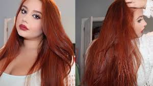 I couldn't dye my hair just any brown tone. How To Dye Your Hair Copper Red From Medium Dark Brown Youtube