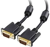Cable Matters VGA Cable with Ferrites - 10ft, VGA Cord for Computer Monitor, Monitor Cable Male to Male