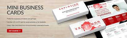 Unlike other expensive printing firms, 4over4.com understands that even in normal times, most businesses and individuals work on a tight budget. Mini Business Cards Are The Most Creative Cards Make A Big Impact With These Unique Busine Mini Business Card Business Promotional Gifts Unique Business Cards