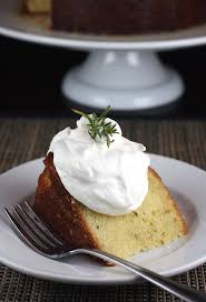 Meyer Lemon Rosemary Cake From The Girl And The Fig Must Go Back And Try This Olive Oil Cake Dessert Recipes Just Desserts