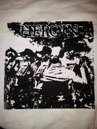 Heroin Tshirt Hardcore Screamo Band