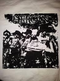 Heroin Tshirt Hardcore Screamo Band