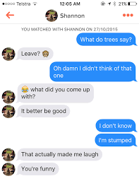 Humorous word play that makes you roll your eyes, sigh, and think that's so bad it's good. 113 Brilliant Tinder Puns That Deserve A Date Bored Panda