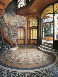 Art Nouveau Seen In This Image Also Shows The Use Of Asymmetric Forms Also New Also To The Pe Art Nouveau Interior Art Nouveau Architecture Art Nouveau Design