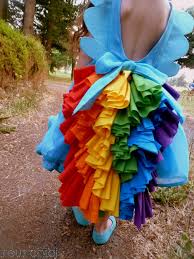 The girls will love these! Sew Chibi Rainbow Dash Inspired Dress Tutorial The Sewing Rabbit