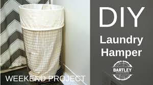 Sorbus laundry hamper sorter with lid closure 5. Diy Laundry Hamper Youtube