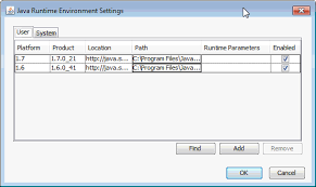 Java Control Panel